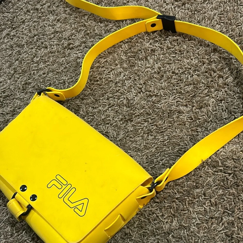 Makio Hasuike X Fila Yellow Foam Crossbody Messenger Collab